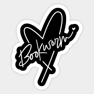 Bookworm Love Cute Reader Book Lover Gifts 2024 Sticker